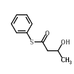 CAS 登录号：727388-72-9， S-苯基3-羟基硫代丁酸酯