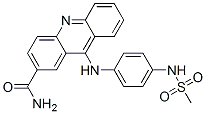 CAS#: 72739-01-6, 9-((4-((Methylsulfonyl)Amino)Phenyl)Amino)-2-Acridinecarboxamide