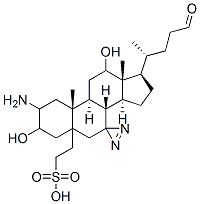 CAS#: 72741-86-7, (7,7-Azo-3,12-Dihydroxy-5-Cholan-24-Oyl)-2-Aminoethanesulfonic Acid