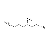 CAS#: 727430-01-5, 4-[Methyl(propyl)amino]butanenitrile