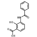 CAS#: 727658-54-0, 3-(Benzoylamino)-2-hydroxybenzoic acid