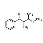 CAS#: 727724-30-3, 2-Amino-3-methoxy-1-phenyl-1-butanone