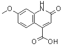 CAS 登录号：72784-23-7， 7-甲氧基-2-氧代-1,2-二氢-4-喹啉羧酸