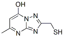 CAS#: 72796-89-5, 5-Methyl-2-(Sulfanylmethyl)-1H-[1,2,4]Triazolo[5,1-b]Pyrimidin-7-One