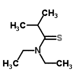 CAS#: 72807-26-2, N,N-Diethyl-2-methylpropanethioamide
