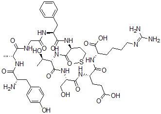 CAS#: 72826-15-4, (2S)-2-[[(2S)-2-[[(2S)-2-[[(2S,3R)-2-[[(2S)-2-[[(2S)-2-[[2-[[(2R)-2-[[(2S)-2-Amino-3-(4-Hydroxyphenyl)Propanoyl]Amino]Propanoyl]Amino]Acetyl]Amino]-3-Phenylpropanoyl]Amino]-4-Methylsulfanylbutanoyl]Amino]-3-Hydroxybutanoyl]Amino]-3-Hydroxypropanoyl]Amino]-5-Hydroxy-5-Oxopentanoyl]Amino]-6-(Diaminomethylideneamino)Hexanoic Acid