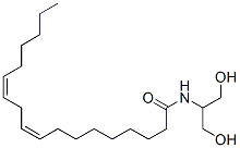 CAS 登录号:72826-67-6, (9Z,12Z)-N-(1,3-二羟基丙-2-基)十八碳-9,12-二烯酰胺