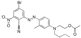 CAS#: 72828-63-8, 2-[[4-(2-Bromo-6-Cyano-4-Nitrophenyl)Diazenyl-3-Methylphenyl]-Butylamino]Ethyl Acetate