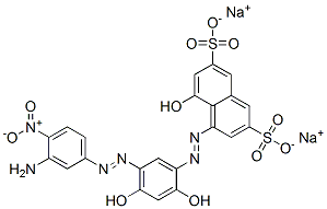 CAS#: 72828-77-4, Disodium 4-[[(3Z)-3-[(3-Amino-4-Nitrophenyl)Hydrazinylidene]-6-Hydroxy-4-Oxo-1-Cyclohexa-1,5-Dienyl]Diazenyl]-5-Hydroxynaphthalene-2,7-Disulfonate