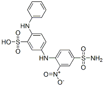 CAS#: 72829-30-2, 5-[(2-Nitro-4-Sulfamoylphenyl)Amino]-2-(Phenylamino)Benzenesulfonic Acid