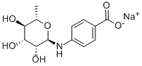 CAS#: 72880-48-9, 4-[(6-Deoxy-alpha-L-Mannopyranosyl)Amino]-Benzoic Acid Sodium Salt
