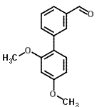 CAS#: 728919-18-4, 2',4'-Dimethoxy-3-biphenylcarbaldehyde