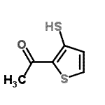 CAS 登录号：72900-13-1， 1-(3-硫基-2-噻吩基)乙酮