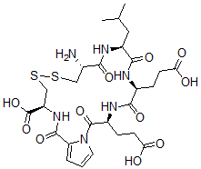 CAS#: 72903-48-1, Cysteinyl-Leucyl-Glutamyl-Glutamyl-Prolyl-Cysteine Cyclic Disulfide