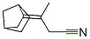 CAS 登录号：72928-05-3， (3E)-3-(3-双环[2.2.1]庚烷基亚基)丁腈