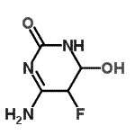 CAS 登录号：72939-80-1， 4-氨基-5-氟-6-羟基-5,6-二氢-2(1H)-嘧啶酮