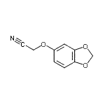 CAS#: 72955-89-6, (1,3-Benzodioxol-5-yloxy)acetonitrile