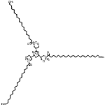 CAS 登录号：72987-31-6， [(4,6-二{[(二十烷酰基氧基)甲基](甲氧基甲基)氨基}-1,3,5-三嗪-2-基)(甲氧基甲基)氨基]甲基二十二烷酸酯