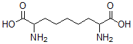 CAS#: 73012-56-3, alpha,alpha'-Diaminononanedicarboxylic Acid