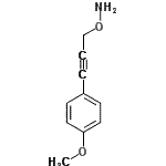 CAS#: 730926-74-6, 1-[3-(Aminooxy)-1-propyn-1-yl]-4-methoxybenzene