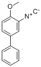 CAS#: 730964-89-3, 3-Isocyano-4-Methoxy-1,1'-Biphenyl