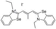 CAS#: 7310-87-4, 3-Ethyl-2-[3-(3-Ethyl-3H-Benzoselenazol-2-Ylidene)Isobut-1-Enyl]Benzoselenazolium Iodide