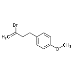 CAS#: 731773-20-9, 1-(3-Bromo-3-buten-1-yl)-4-methoxybenzene