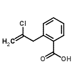 CAS#: 732248-80-5, 2-(2-Chloro-2-propen-1-yl)benzoic acid