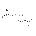 CAS#: 732249-70-6, 4-(3-Bromo-3-buten-1-yl)benzoic acid