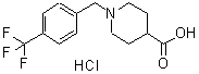 CAS 登录号：732256-85-8， 1-(4-三氟甲基-苄基)-哌啶-4-羧酸盐酸盐