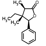 CAS#: 732302-44-2, (3R,4R,5R)-4-Ethyl-3,4-dimethyl-5-phenyldihydro-2(3H)-furanone