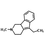 CAS#: 732926-11-3, 5-Ethyl-2-methyl-2,3,4,9b-tetrahydro-1H-indeno[1,2-c]pyridine