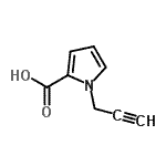 CAS#: 733019-13-1, 1-(2-Propyn-1-yl)-1H-pyrrole-2-carboxylic acid