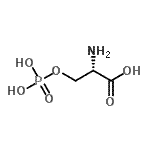 CAS 登录号：7331-08-0， O-膦酰-L-丝氨酸