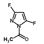 CAS#: 73311-18-9, 1-(3,5-Difluoro-1H-pyrazol-1-yl)ethanone