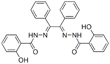 CAS#: 73319-79-6, 2-Hydroxy-N-[[(2E)-2-[(2-Hydroxybenzoyl)Hydrazinylidene]-1,2-Di(Phenyl)Ethylidene]Amino]Benzamide