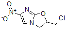 CAS 登录号：73332-76-0， 2-(氯甲基)-6-硝基-2,3-二氢咪唑并[2,1-b][1,3]恶唑