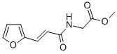 CAS 登录号：73353-76-1， N-(2-呋喃亚甲基乙酰基)甘氨酸甲酯