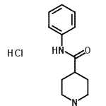 CAS#: 73415-54-0, N-Phenyl-4-piperidinecarboxamide hydrochloride (1:1)