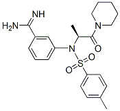 CAS#: 73438-63-8, 3-[2-[(4-Methylphenyl)Sulfonylamino]-3-Oxo-3-Piperidin-1-Ylpropyl]Benzenecarboximidamide