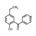 CAS 登录号：734498-48-7， (5-乙基-2-羟基苯基)(4-吡啶基)甲酮