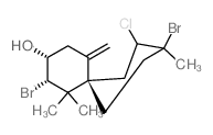 CAS#: 73494-22-1, (2S,3R,6S)-2,9-Dibromo-8-Chloro-1,1,9-Trimethyl-5-Methylidenespiro[5.5]Undecan-3-Ol