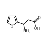 CAS#: 73495-08-6, 3-Amino-3-(2-furyl)propanoic acid