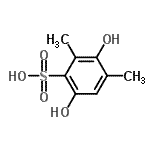 CAS#: 735200-57-4, 3,6-Dihydroxy-2,4-dimethylbenzenesulfonic acid