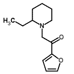 CAS#: 735301-19-6, 2-(2-Ethyl-1-piperidinyl)-1-(2-furyl)ethanone