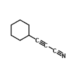 CAS#: 73542-37-7, 3-Cyclohexyl-2-propynenitrile