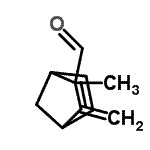 CAS 登录号：73565-76-1， 2-甲基-3-亚甲基双环[2.2.1]庚-5-烯-2-甲醛
