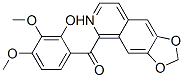 CAS#: 73609-04-8, [1,3]Dioxolo[4,5-g]Isoquinolin-5-Yl-(2-Hydroxy-3,4-Dimethoxyphenyl)Methanone