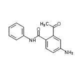CAS#: 736145-09-8, 2-Acetyl-4-amino-N-phenylbenzamide