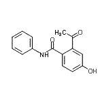 CAS#: 736145-10-1, 2-Acetyl-4-hydroxy-N-phenylbenzamide